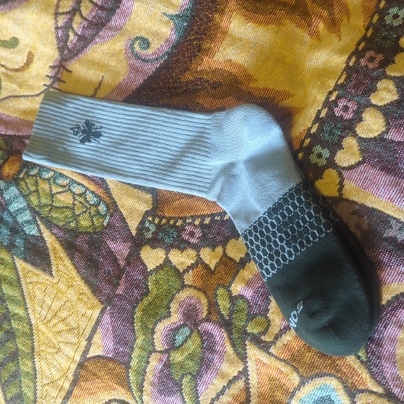 🩵💙Bombas Gray and Dark Green Casual Socks - Picture 2 of 5